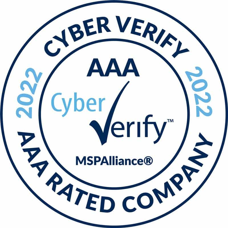 2022 Cyber Verify AAA from MSPAlliance